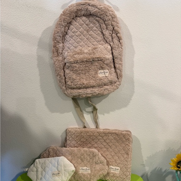 Moon Nude Handbags - Moon Nude Teddy/Cream 4 piece set